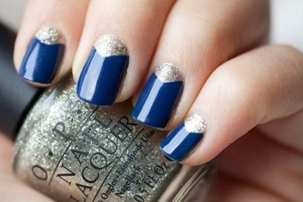 beżowy manicure beżowy manicure