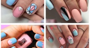 beżowy manicure beżowy manicure