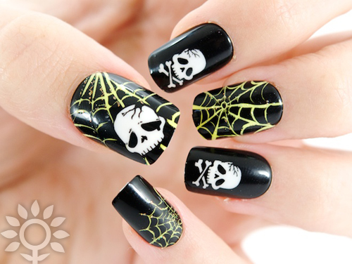 manikűr Halloween