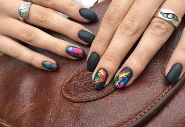 beżowy manicure beżowy manicure