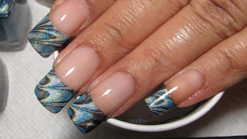 wideo do manicure wodnego manicure wodny