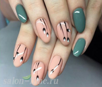 beżowy manicure beżowy manicure
