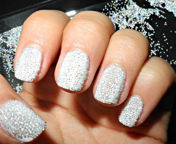 białe paznokcie manicure biały manicure