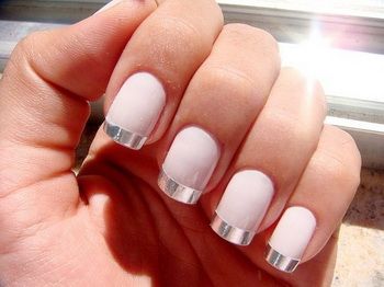 białe paznokcie manicure białe paznokcie manicure