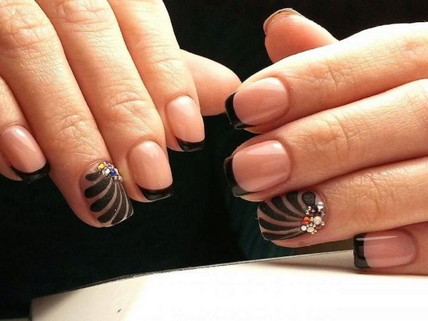 biały manicure biały manicure