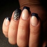 biały manicure biały manicure