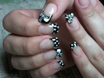 biały manicure biały manicure