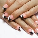 biały manicure biały manicure