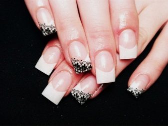 biały manicure biały manicure