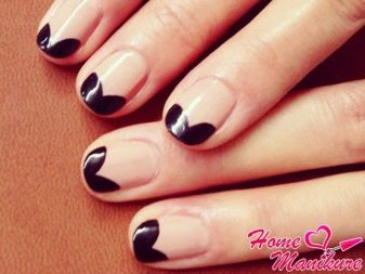 biały manicure biały manicure