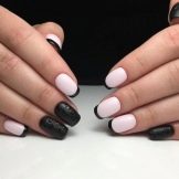 biały manicure biały manicure