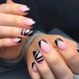 biały manicure biały manicure