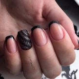 biały manicure biały manicure