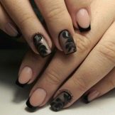 biały manicure biały manicure
