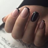 biały manicure biały manicure