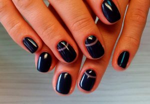 biały manicure biały lakier żelowy do manicure