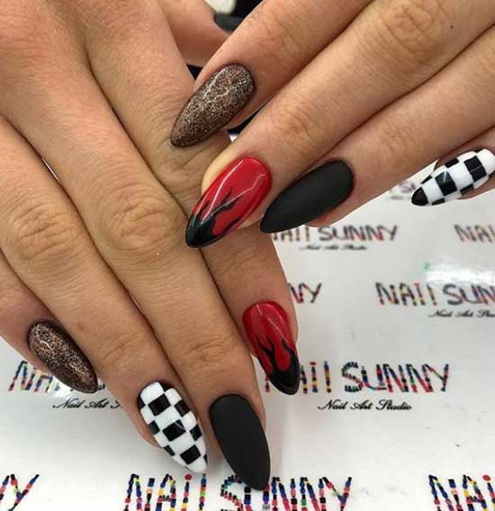 biały manicure biały manicure