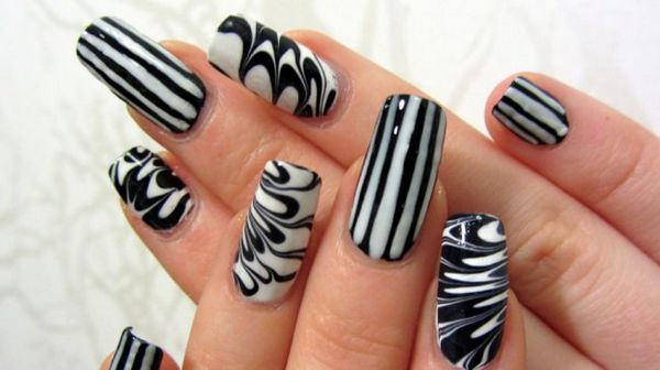 biały manicure biały manicure