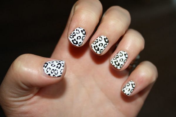 białe paznokcie manicure białe paznokcie manicure