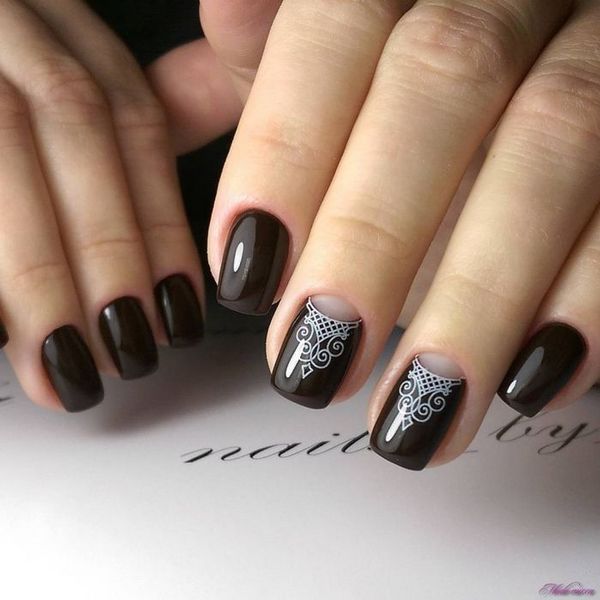 manicure z białego złota manicure z białego złota