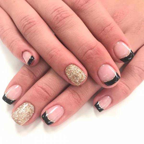 manicure z białego złota biały manicure