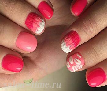 biały manicure biały manicure