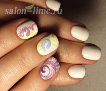 biały manicure biały manicure