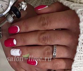 biały manicure biały manicure