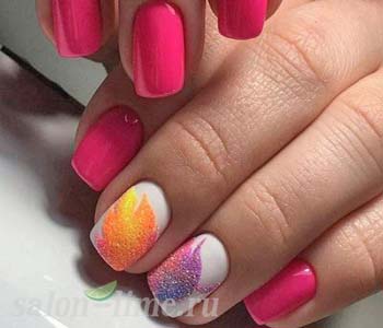 biały manicure biały manicure