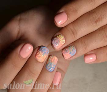 biały manicure biały manicure