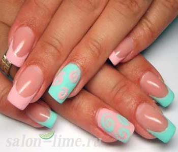 biały manicure biały manicure