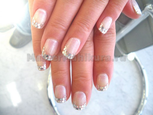 biały manicure biały manicure