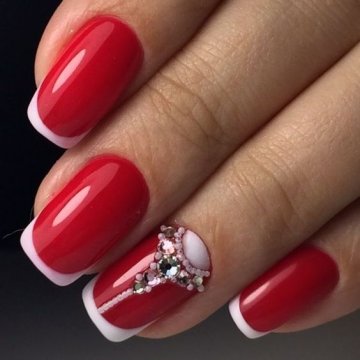 френски маникюр 2019-2020 френски 2019-2020