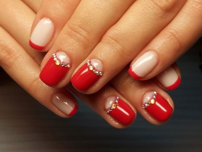 biały manicure biały manicure