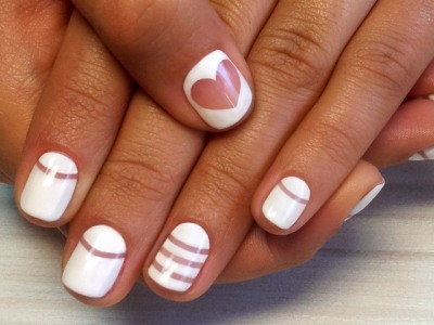 biały manicure biały manicure