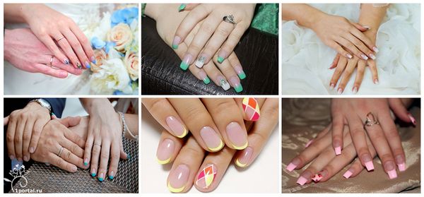 biały manicure biały manicure