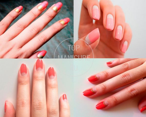 biały manicure manicure z białego złota