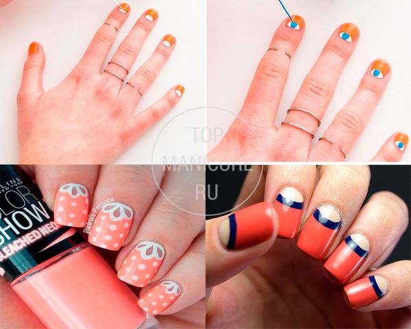 biały manicure manicure z białego złota