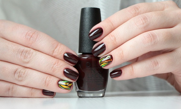 żółty manicure żółty manicure