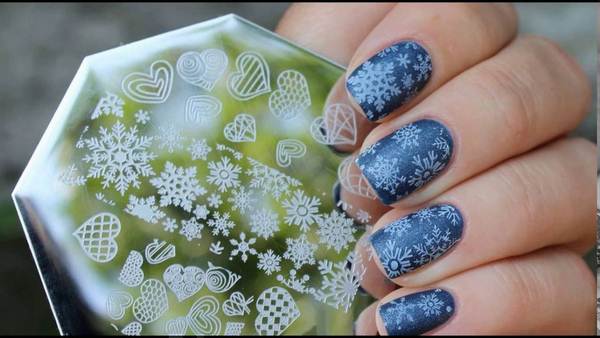 żółty manicure żółty manicure