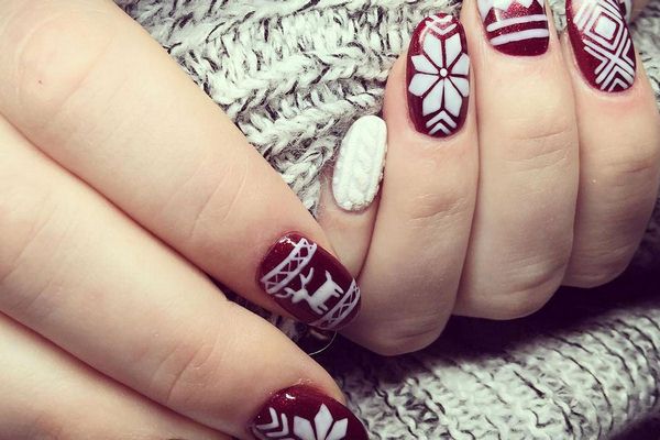 żółty manicure żółty manicure