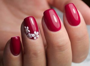 biały manicure biały manicure