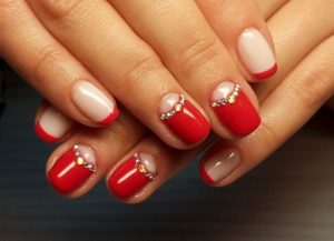 biały manicure biały lakier żelowy do manicure