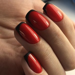 biały manicure biały manicure