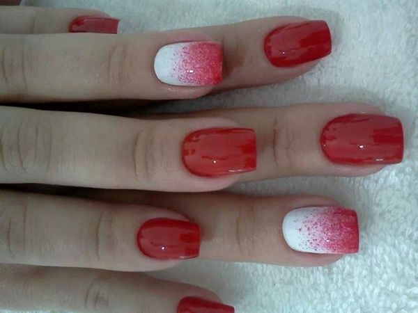 biały szelak do manicure biały manicure