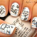 biały manicure biały manicure