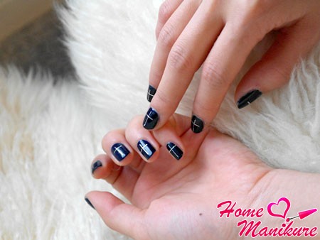 fajny manicure krzyż paznokcie projekt dżetów zdjęcie wideo rodzaje manicure