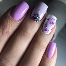 biały manicure biały manicure