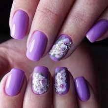 biały manicure biały manicure