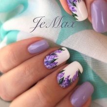 biały manicure biały manicure
